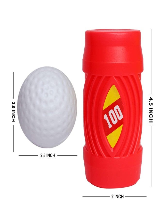 غلان مجموعة ألعاب بولينج GLAN Hit and Earn Target للأطفال، تتضمن 10 علب زجاجات وكرتين، لعبة مسلية داخلية وخارجية، متعددة الألوان، عبوة واحدة (مجموعة بولينج صغيرة). - Image 2